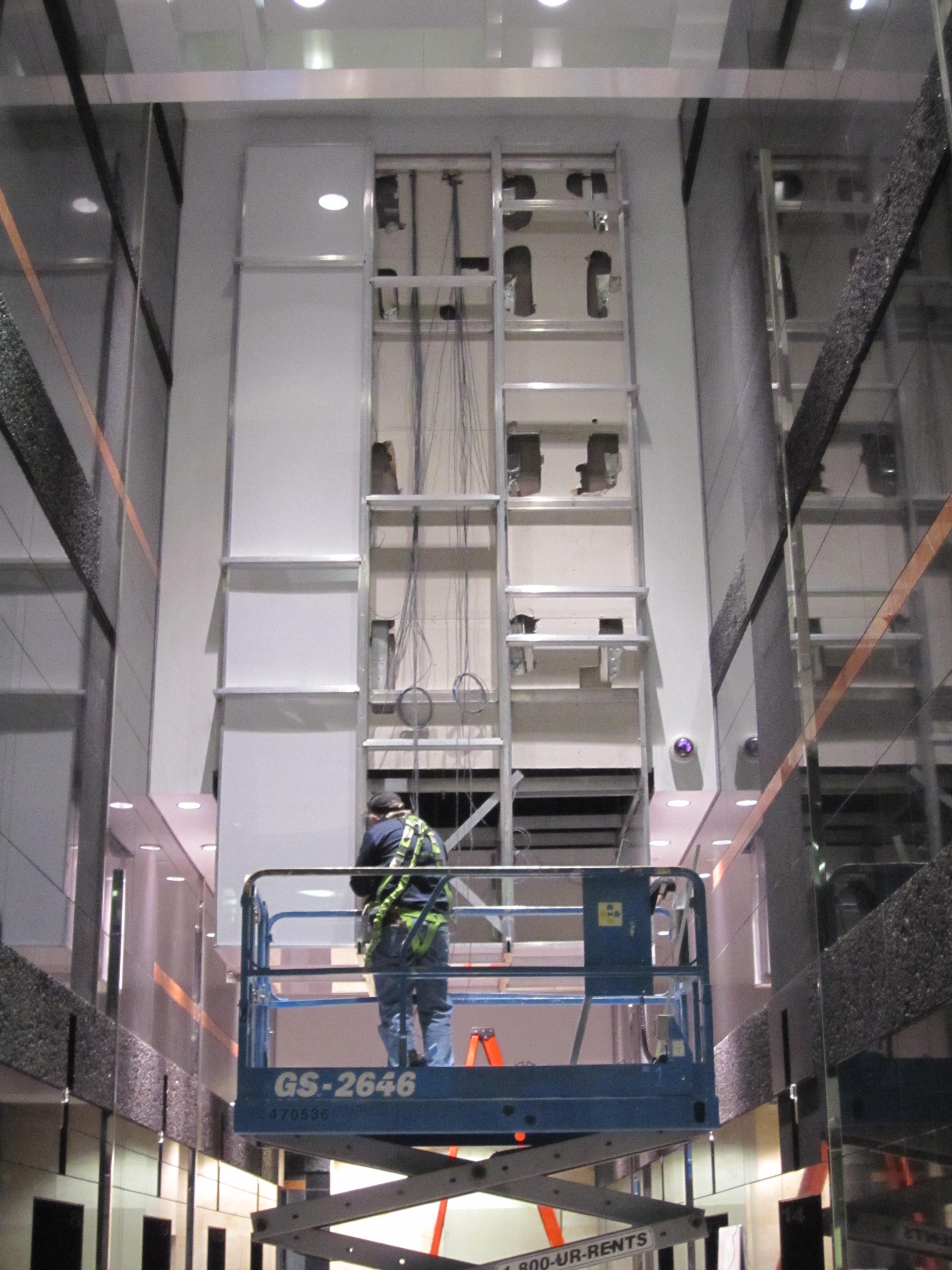 Rosco Jamieson Place Elevator Lobby